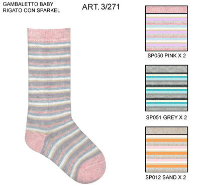 CALZINO LUNGO NEONATA 3/271 Tellini S.R.L. Velkoobchodní oblečení